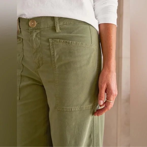 Frank & Eileen Wide-Leg Carpenter Pant - Size 2 - Picture 3 of 8